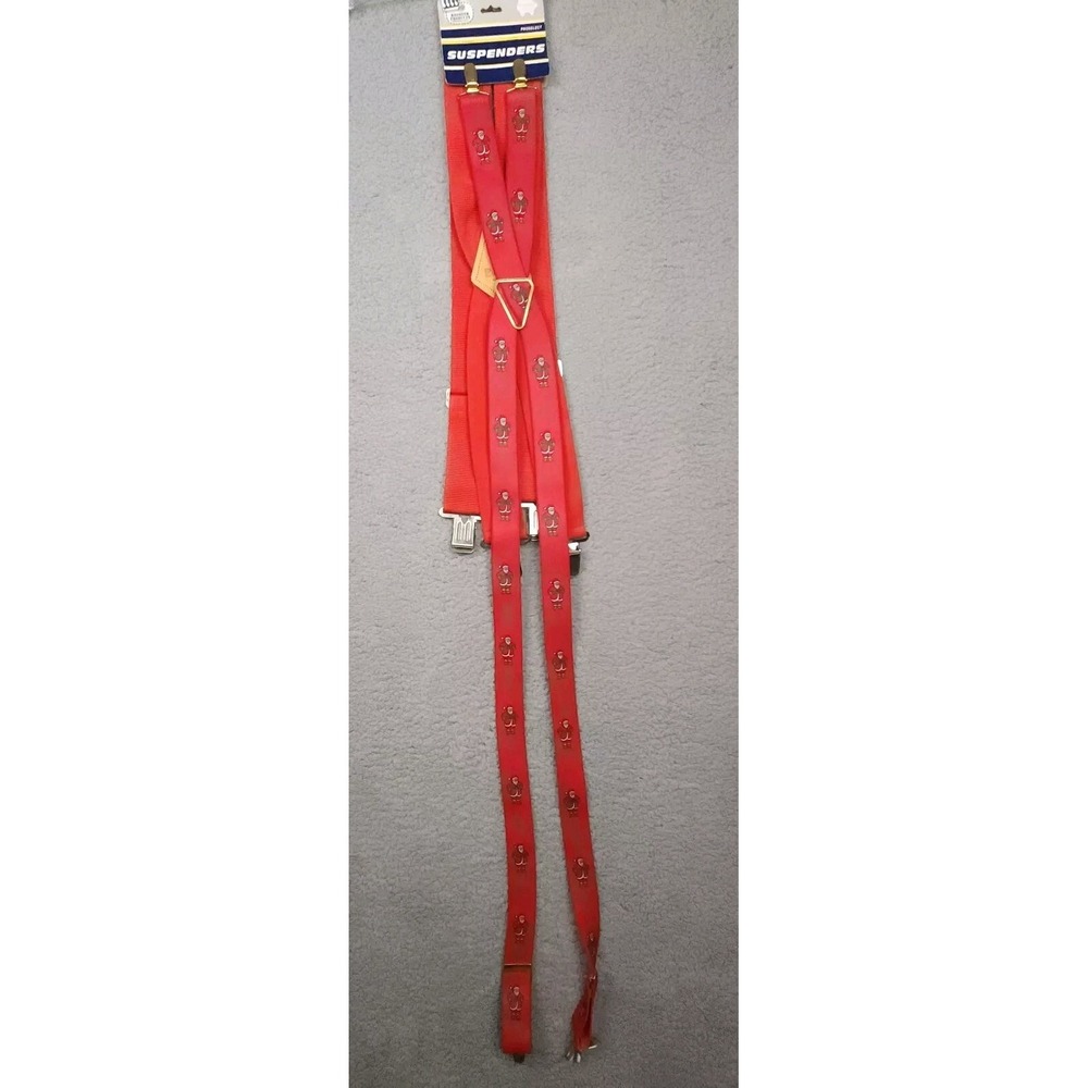 Christmas SUSPENDERS Santa Claus